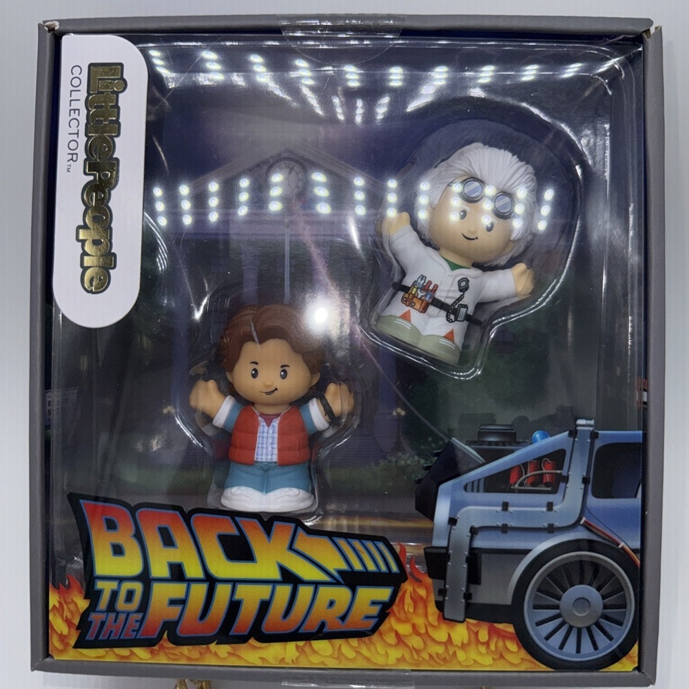 Fisher Price Little People Collector Back to the Future 2-Pack NIB